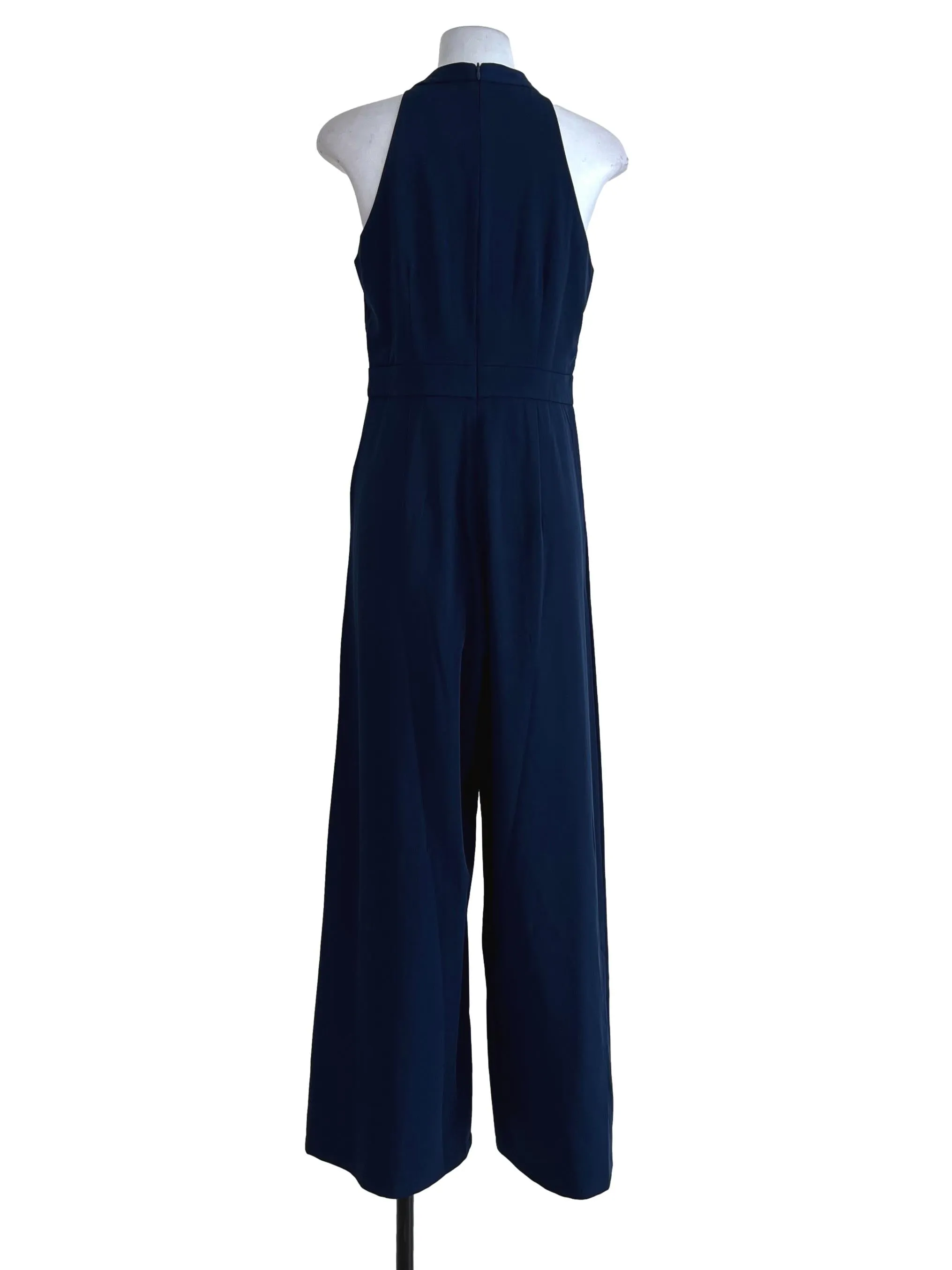 Navy Halter Jumpsuit