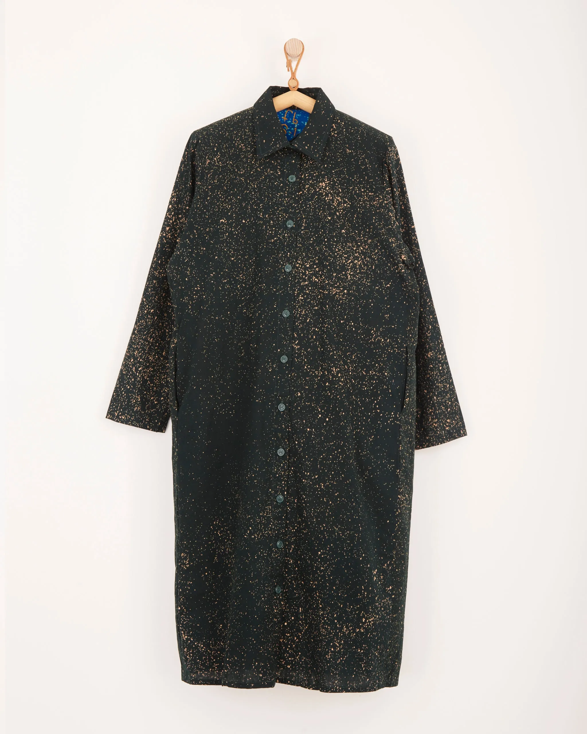 Neema Dress in Forest Speckle
