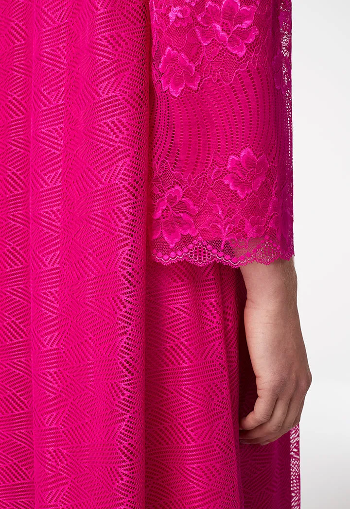 Net Overlay Dress