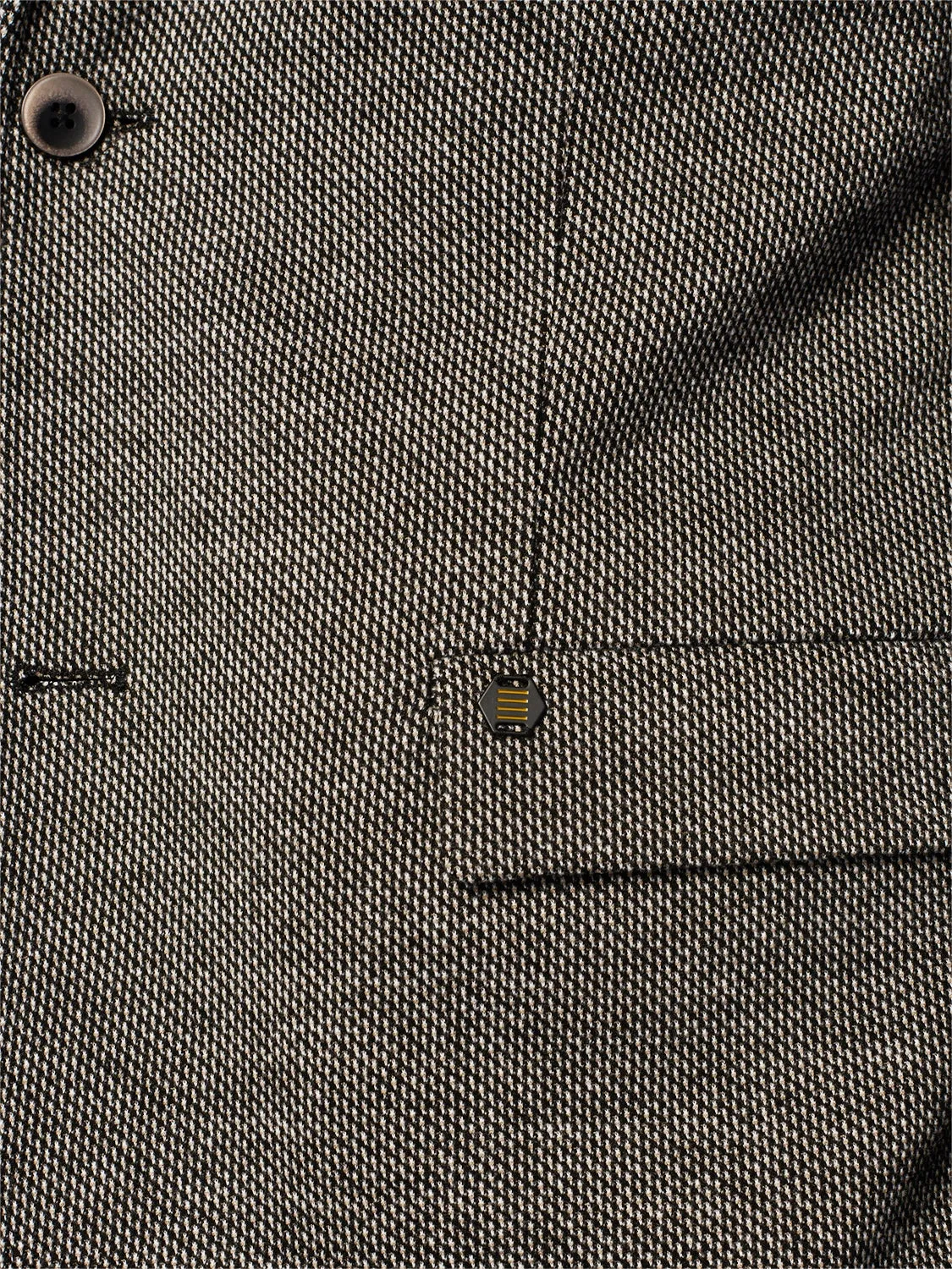 NO EXCESS TEXTURED STRETCH JERSEY MELANGE BLAZER 25910901
