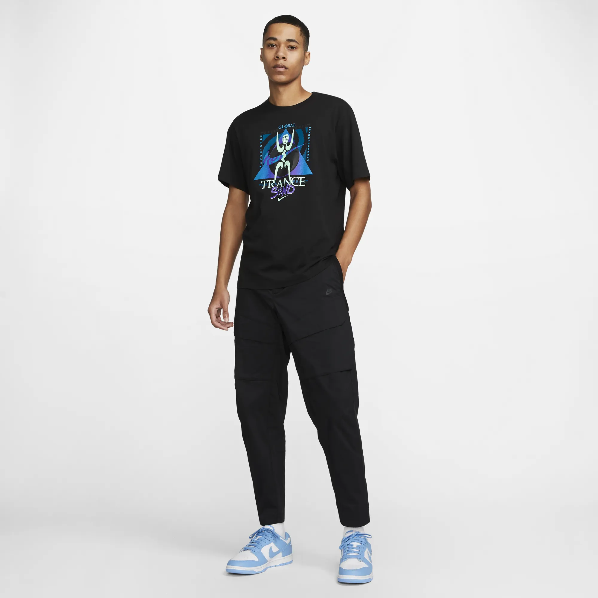 NSW Transcend Tee DQ1063-010 Black