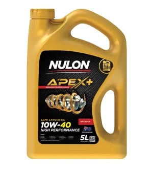 Nulon Apex  10W40 High Performance Engine Oil - 5 Litre