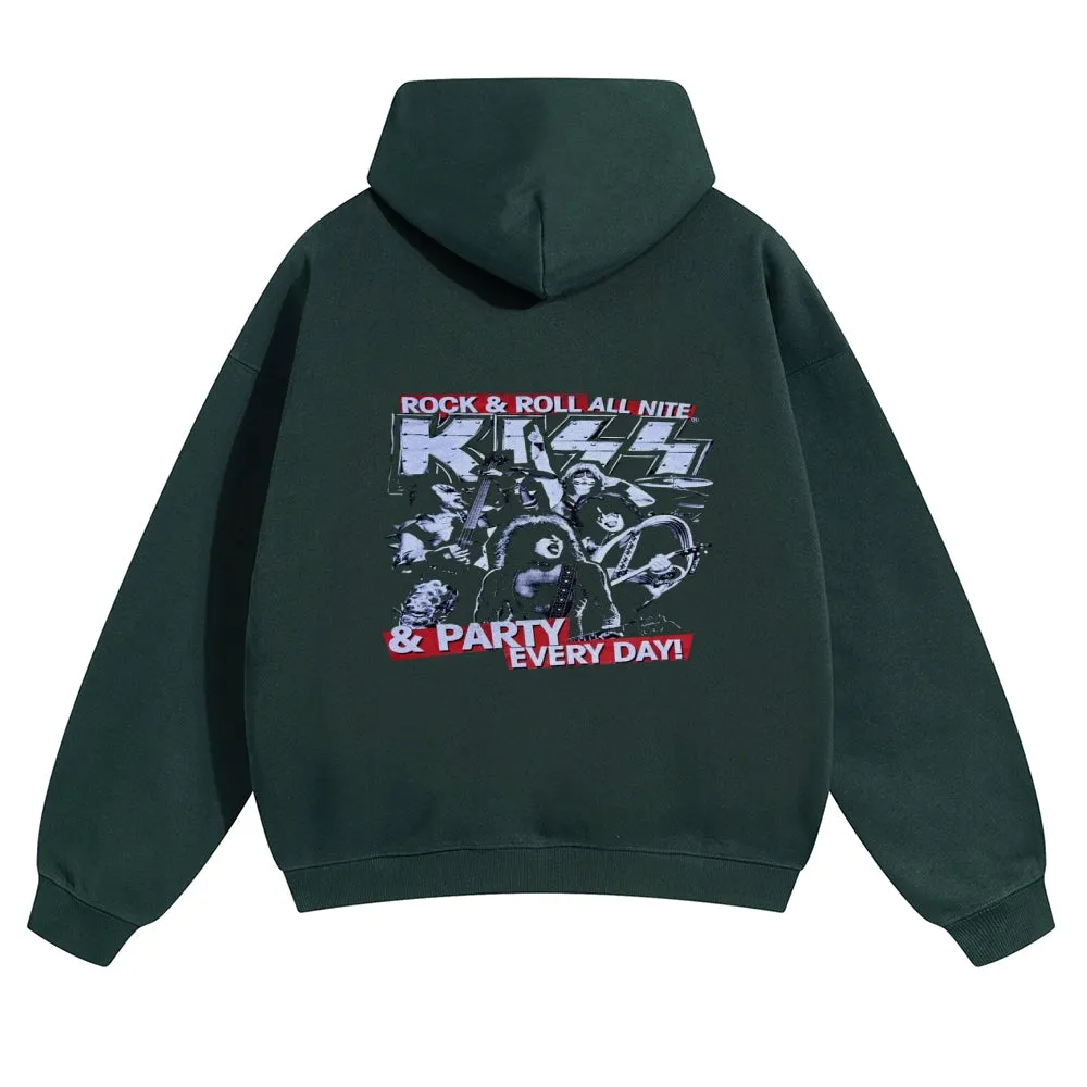 Parihar Men's Rock Band Pullover Hoodies