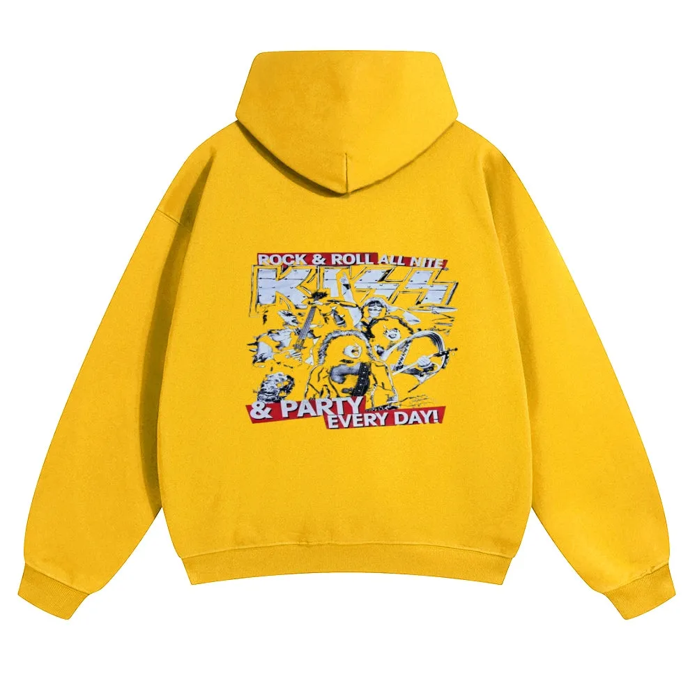 Parihar Men's Rock Band Pullover Hoodies