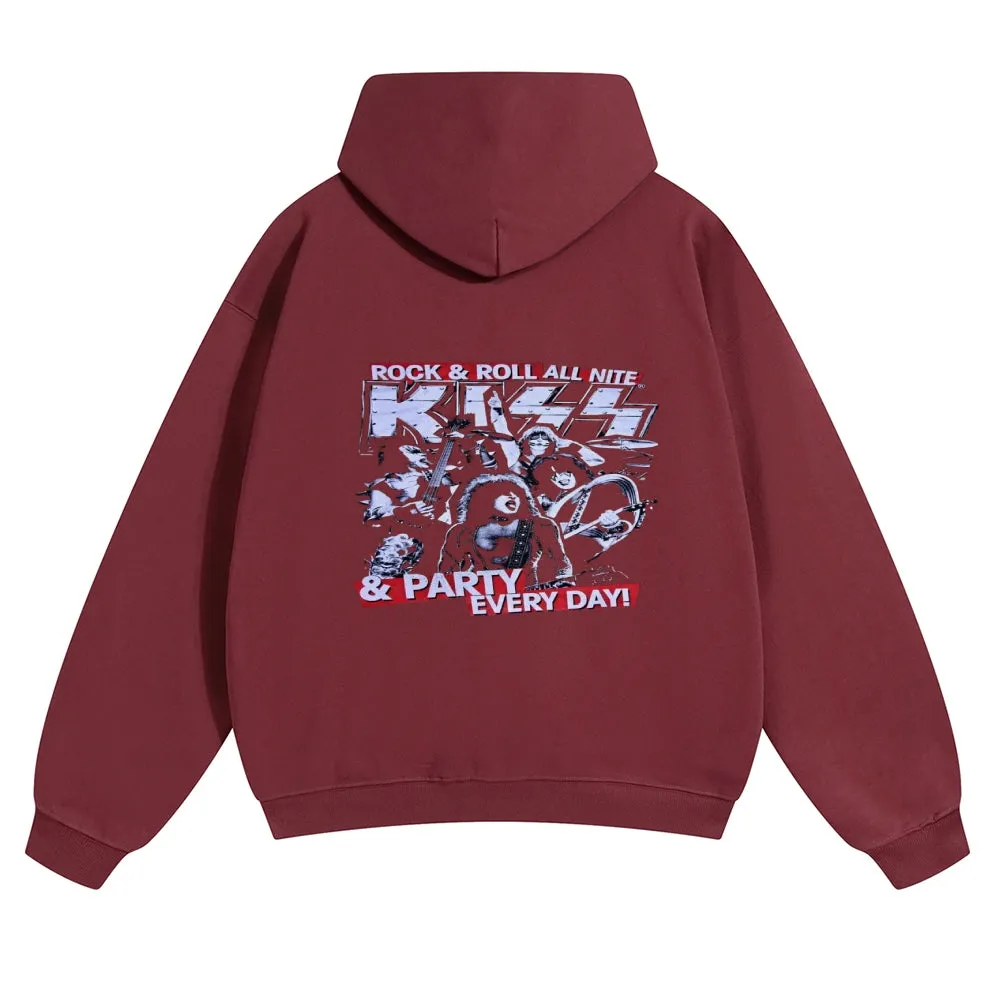 Parihar Men's Rock Band Pullover Hoodies