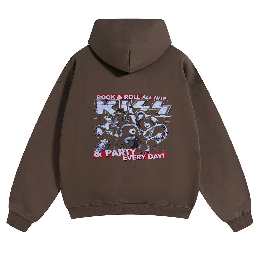 Parihar Men's Rock Band Pullover Hoodies