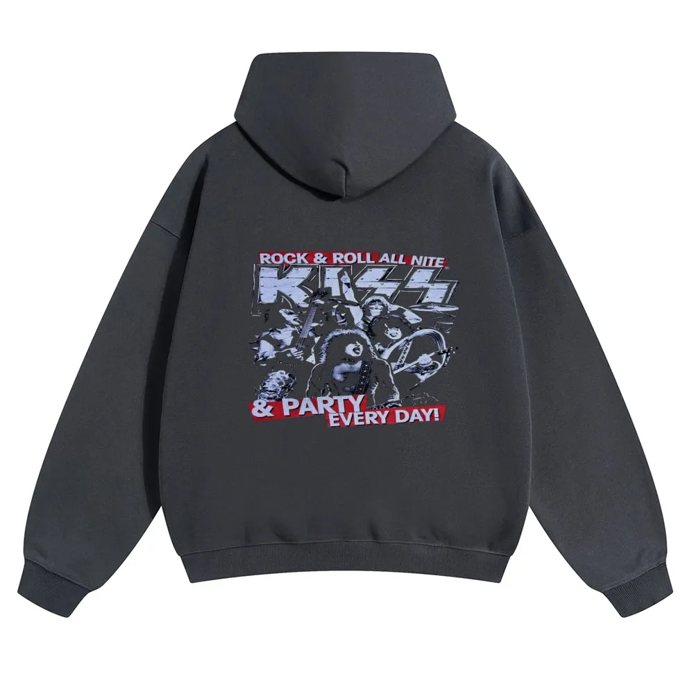 Parihar Men's Rock Band Pullover Hoodies
