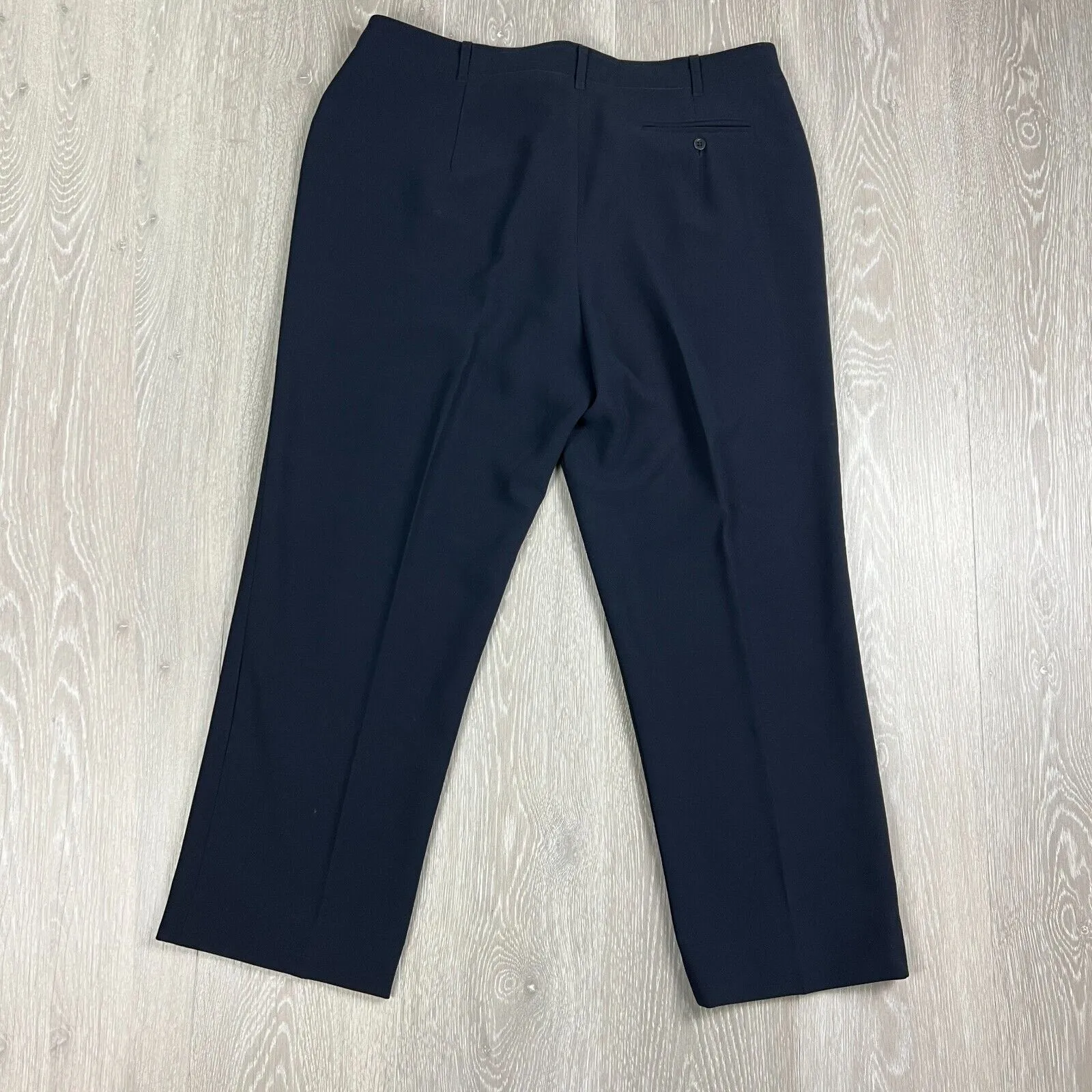 Perri Cutton Womens Navy Dress Pants Size 16 (Made in AU)