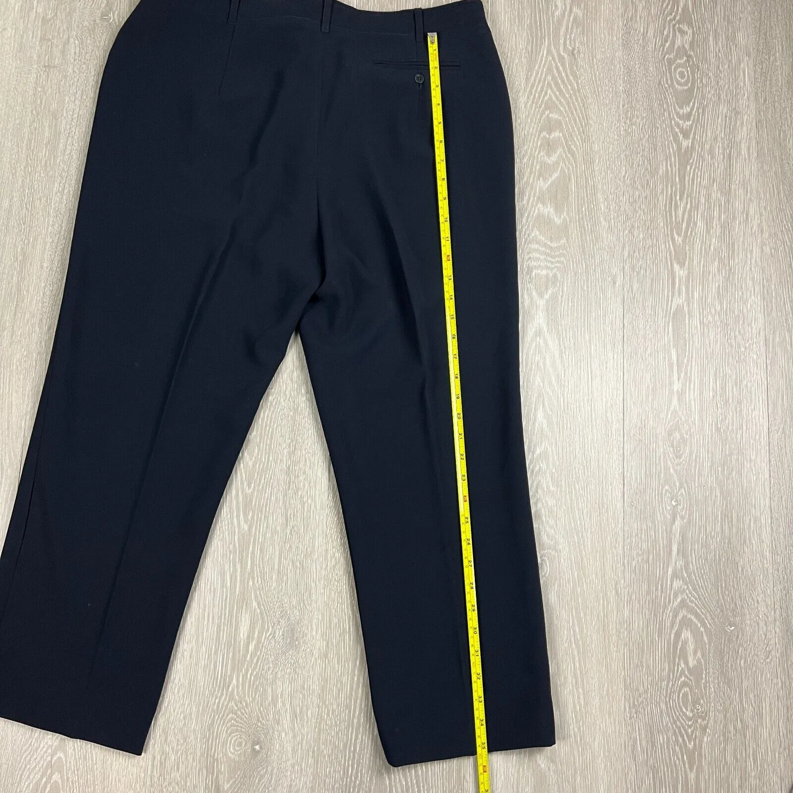 Perri Cutton Womens Navy Dress Pants Size 16 (Made in AU)