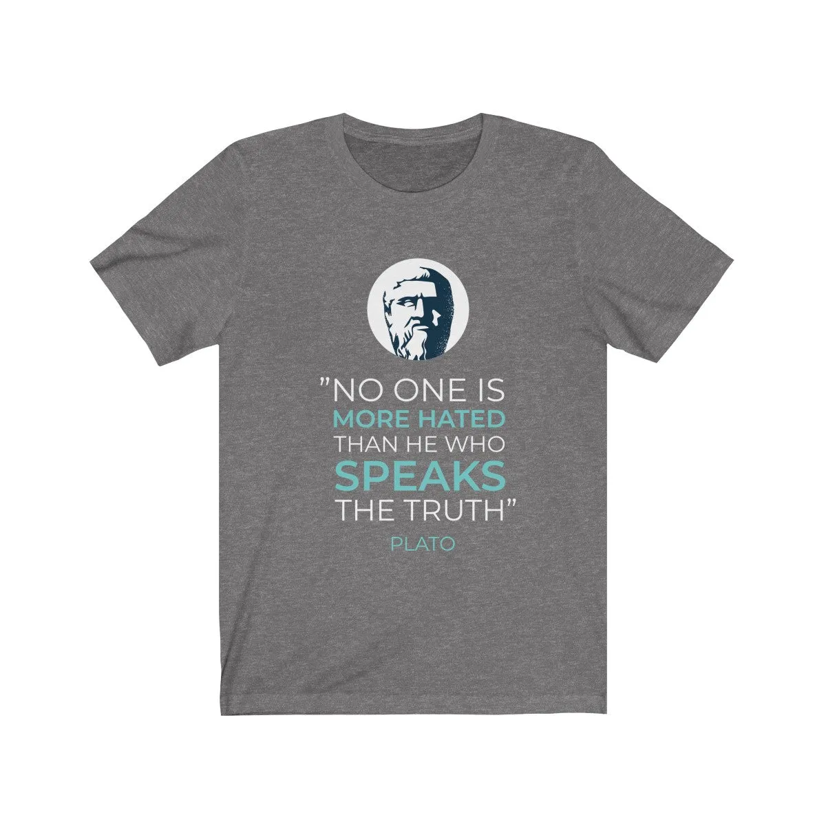 PLATO QUOTE <br>unisex tee
