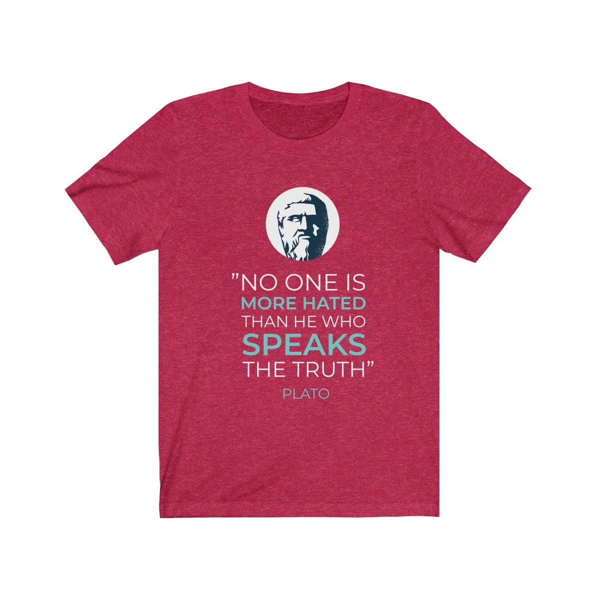 PLATO QUOTE <br>unisex tee