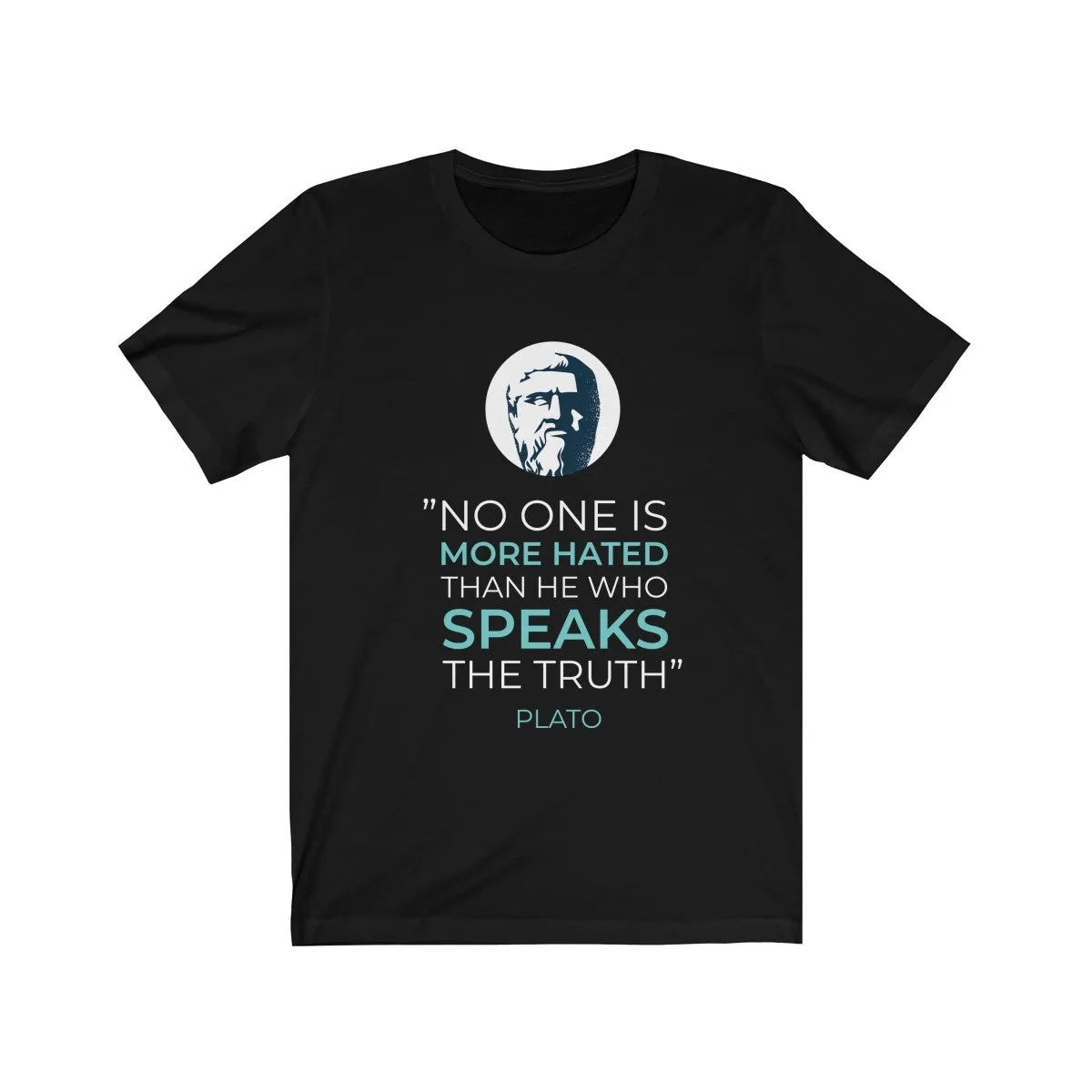 PLATO QUOTE <br>unisex tee
