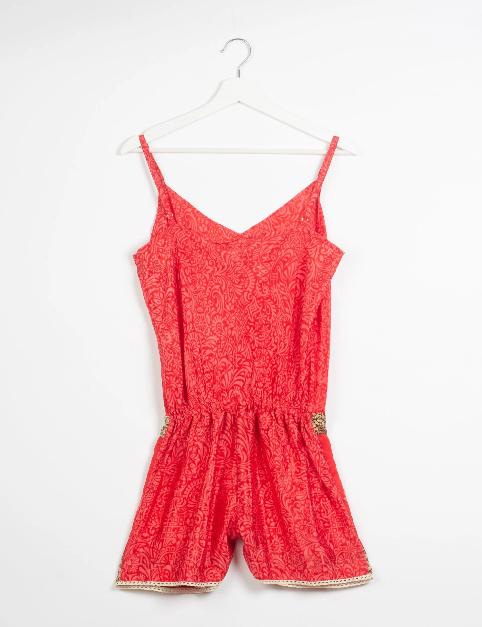 PLAYSUIT WITH LACE