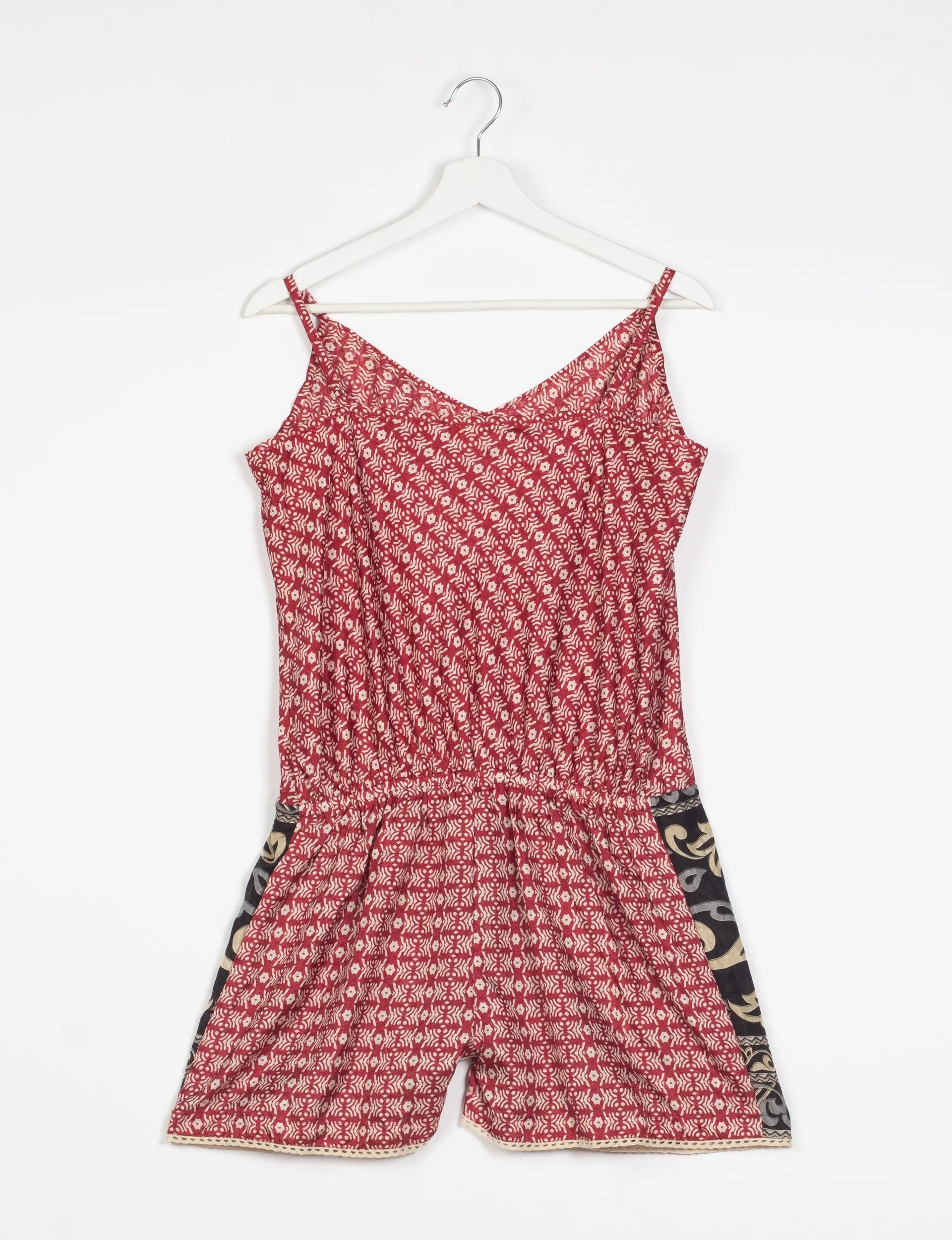 PLAYSUIT WITH LACE