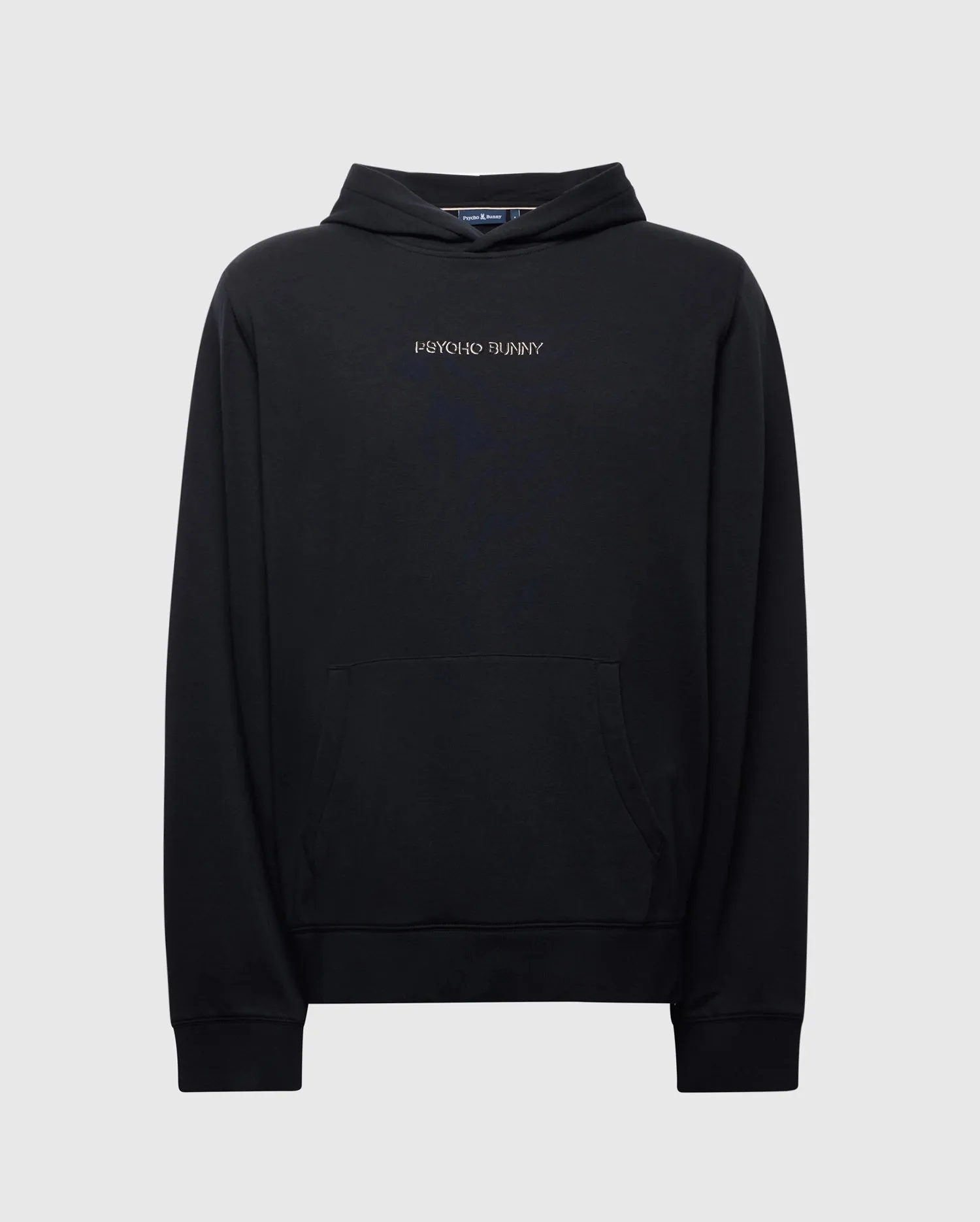 Psycho Bunny Nora Classic French Terry Wordmark Hoodie - Black