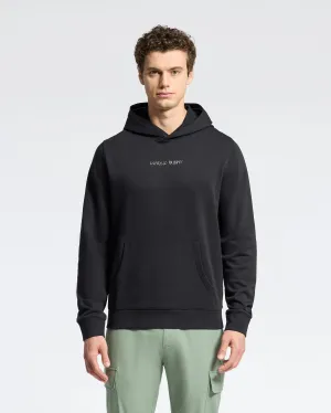 Psycho Bunny Nora Classic French Terry Wordmark Hoodie - Black