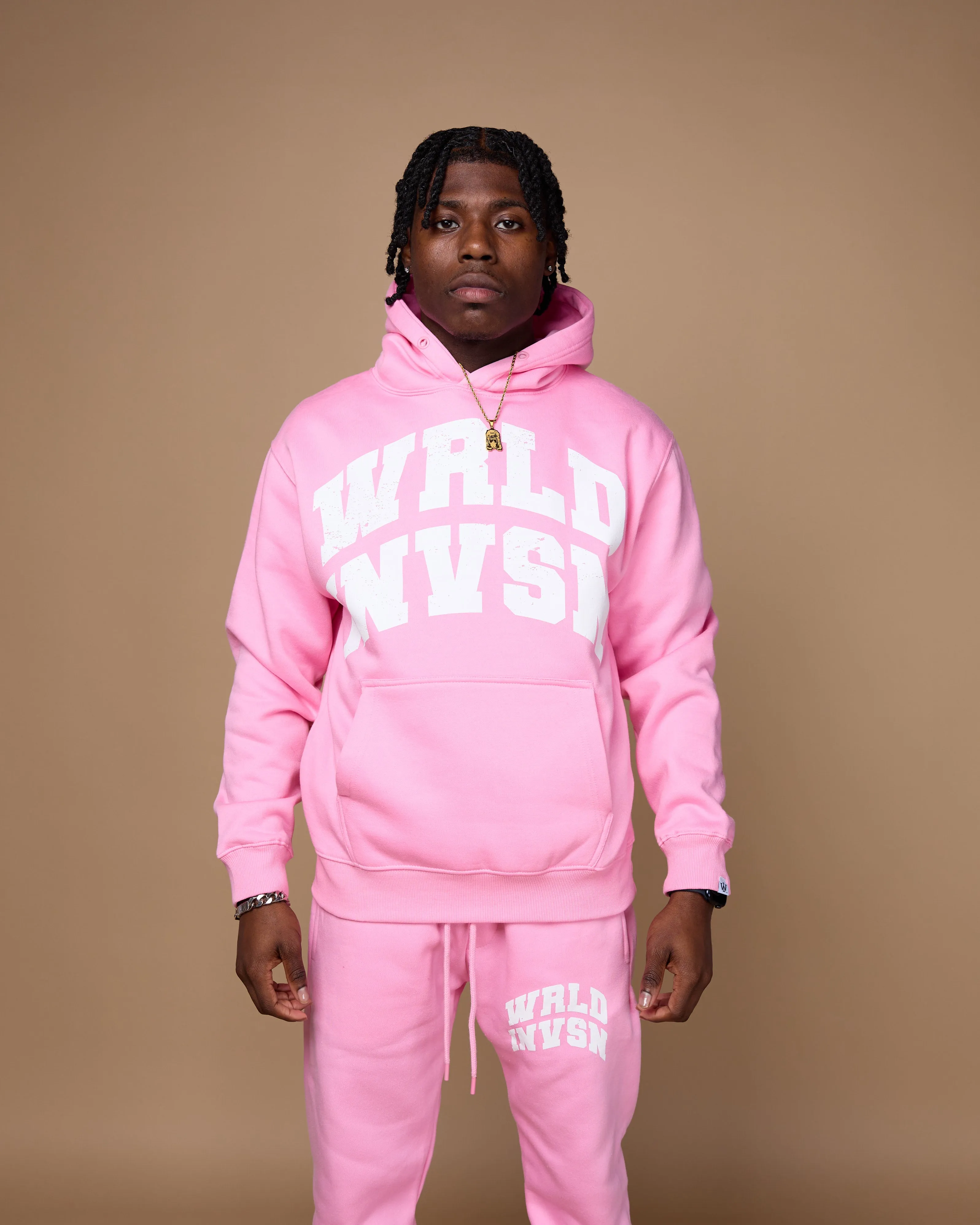 "Member" Flare Stacked Set (Pink)