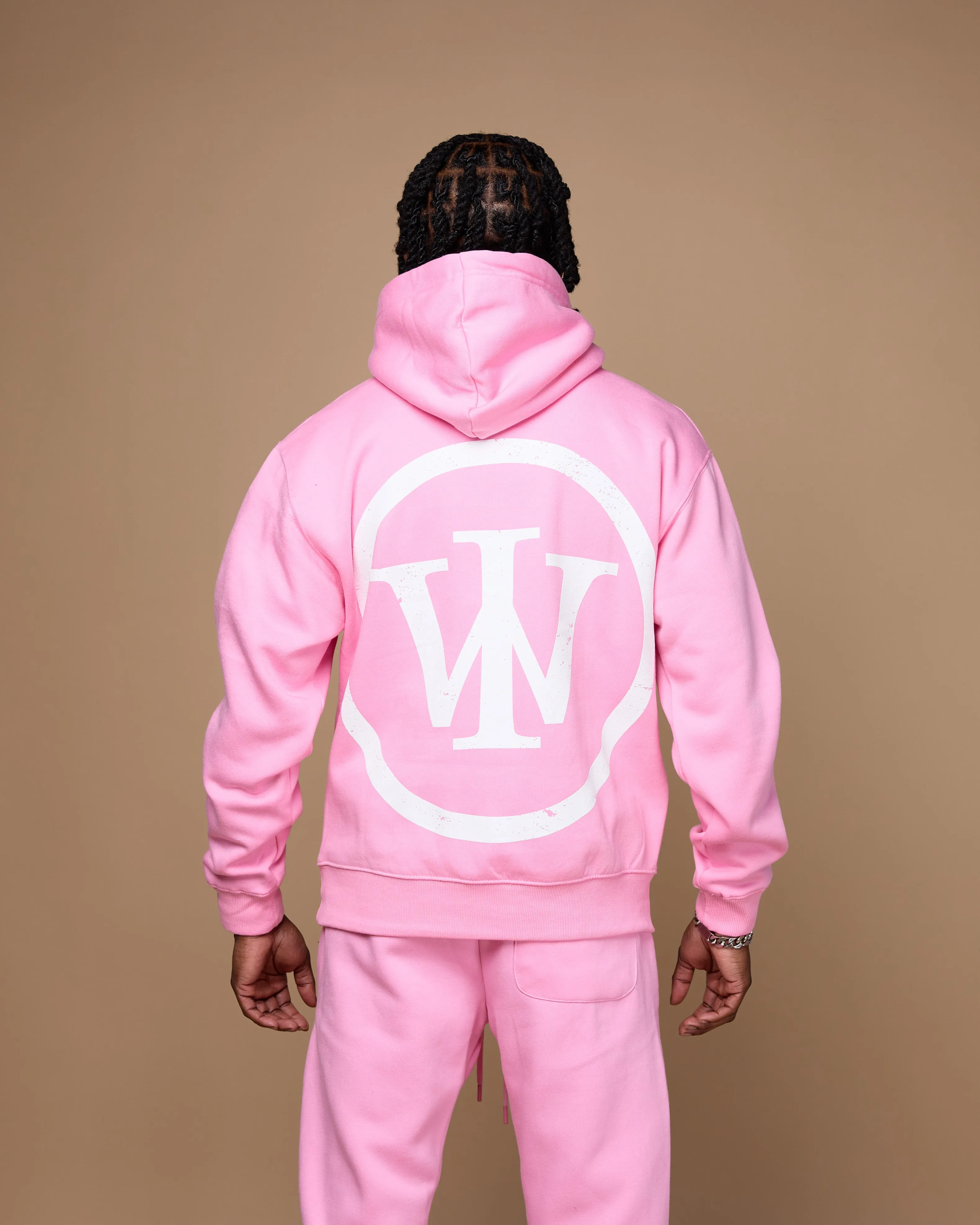 "Member" Flare Stacked Set (Pink)