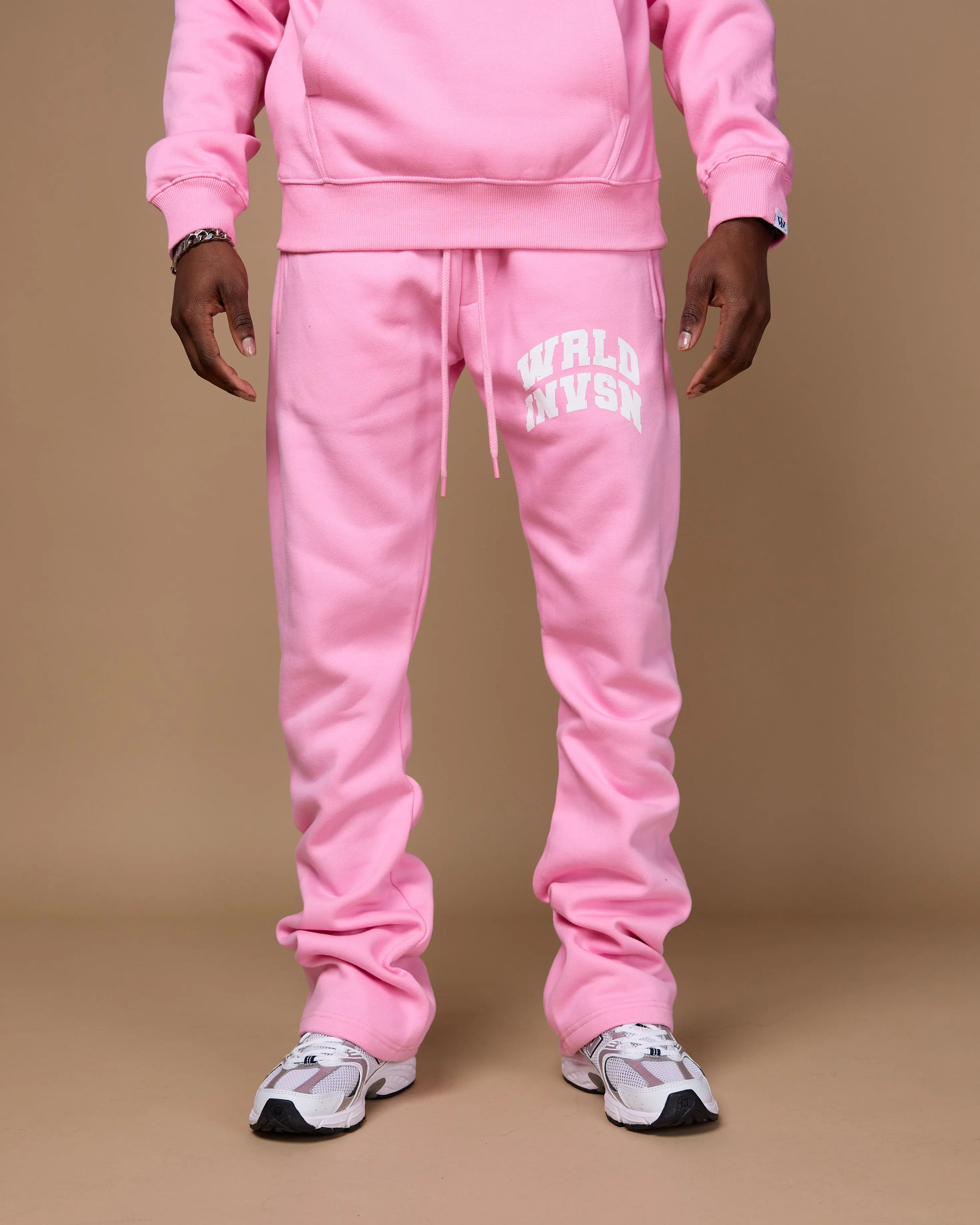 "Member" Flare Stacked Set (Pink)