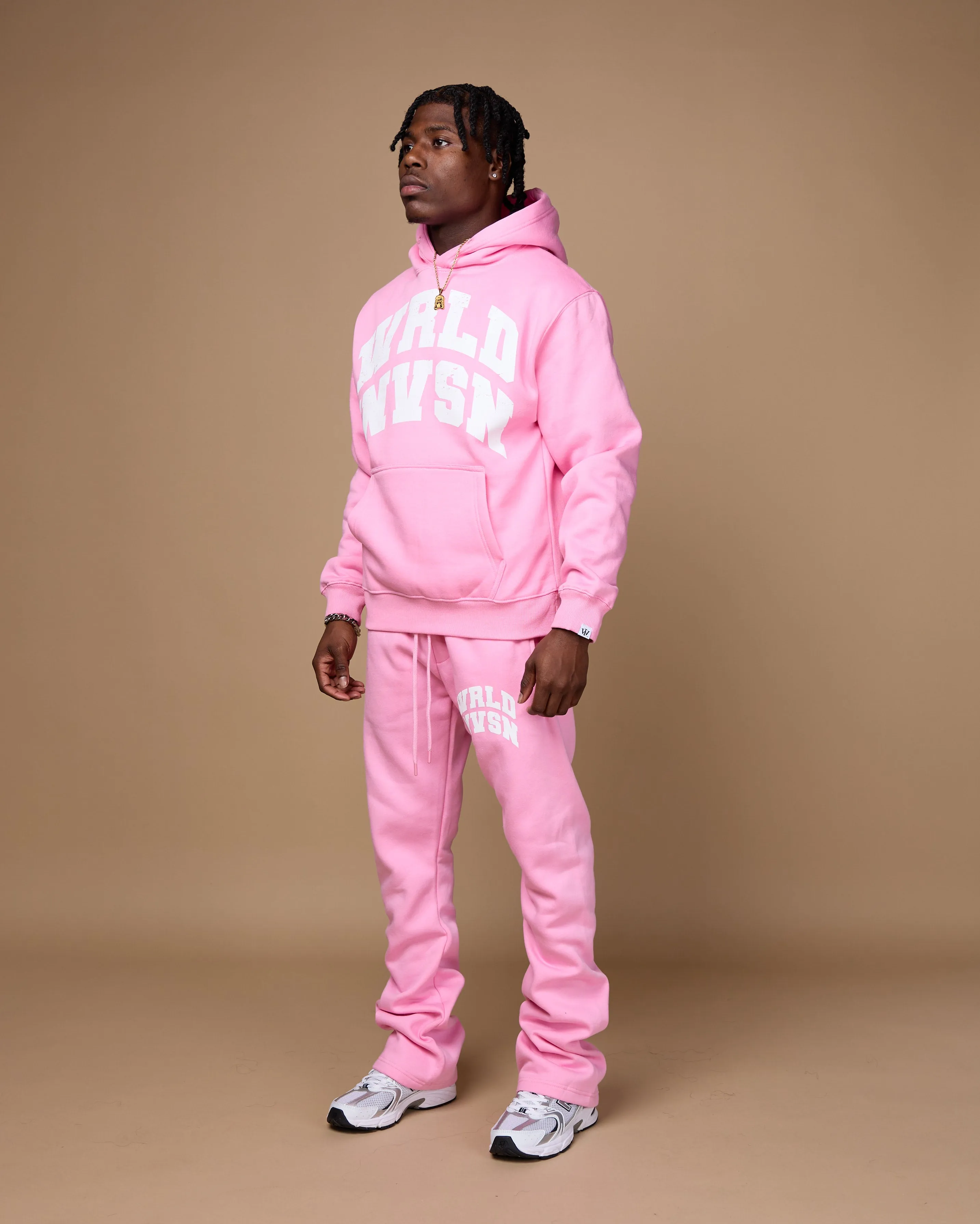 "Member" Flare Stacked Set (Pink)