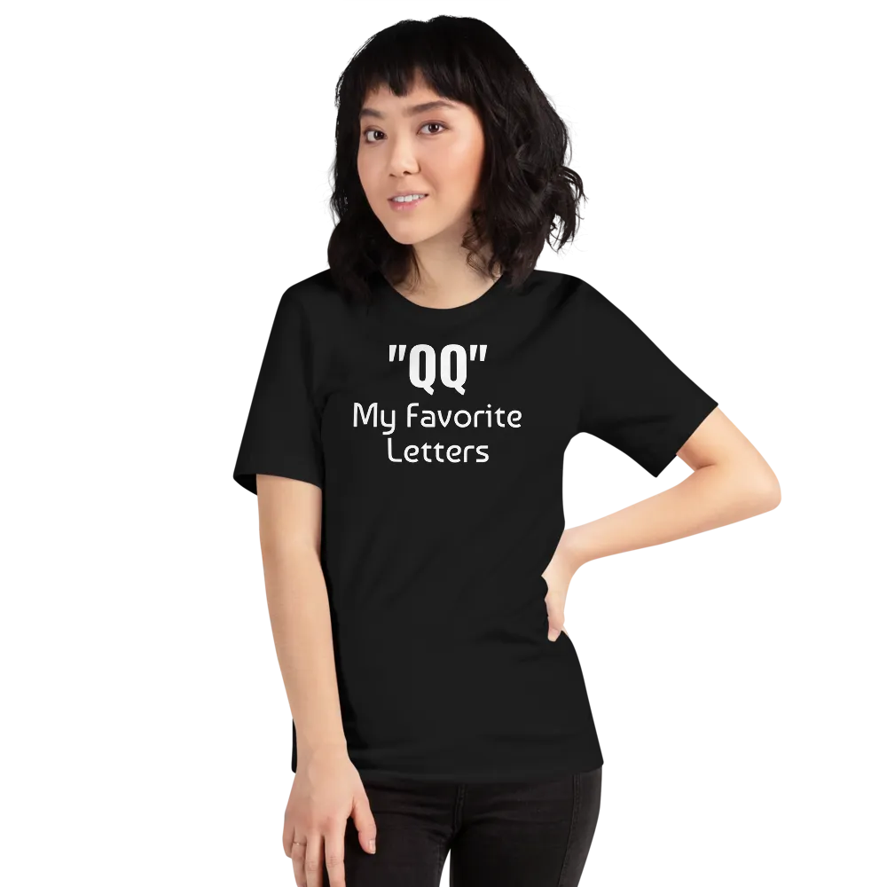 "QQ" T-Shirts - Dark
