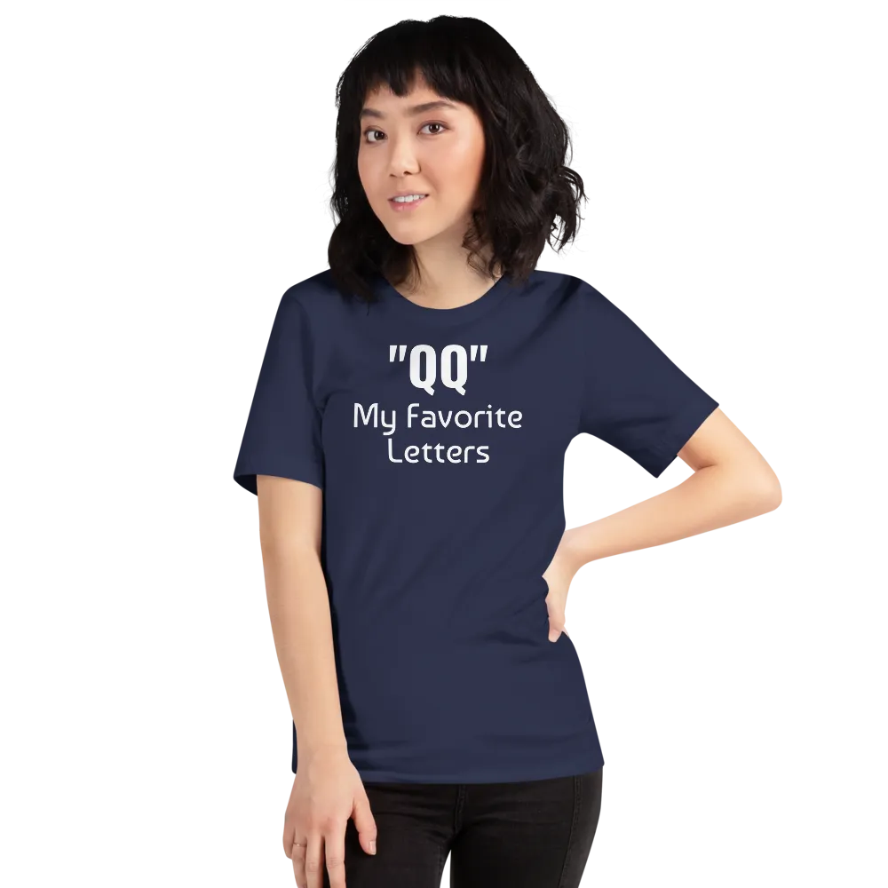 "QQ" T-Shirts - Dark