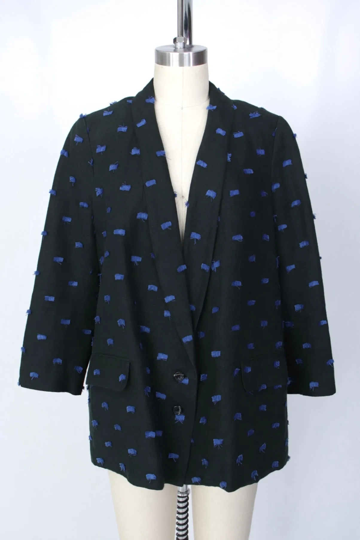 Rachel Comey Linen Fringe Blazer