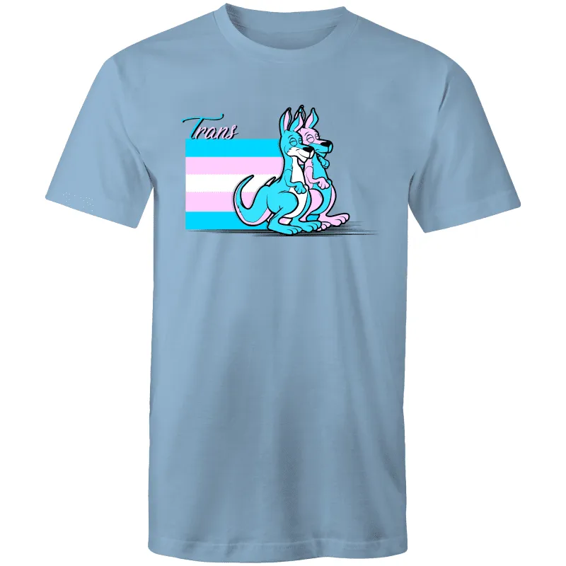 RainbowRoo Trans Kangaroo T-Shirt Unisex (T003)