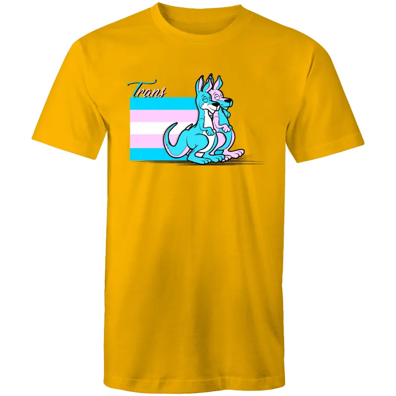 RainbowRoo Trans Kangaroo T-Shirt Unisex (T003)