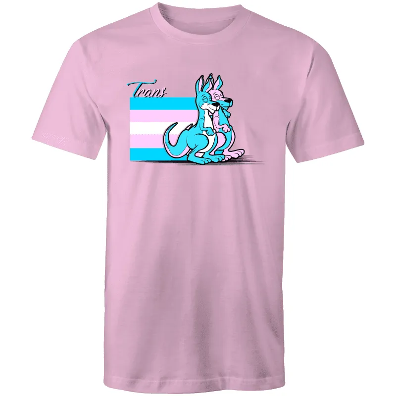 RainbowRoo Trans Kangaroo T-Shirt Unisex (T003)