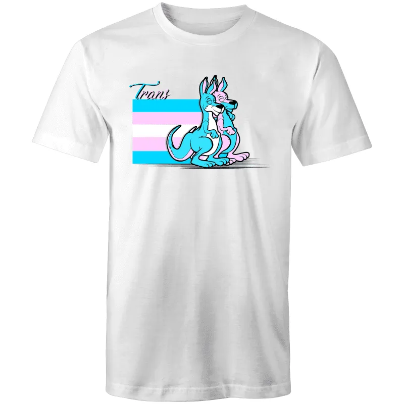 RainbowRoo Trans Kangaroo T-Shirt Unisex (T003)
