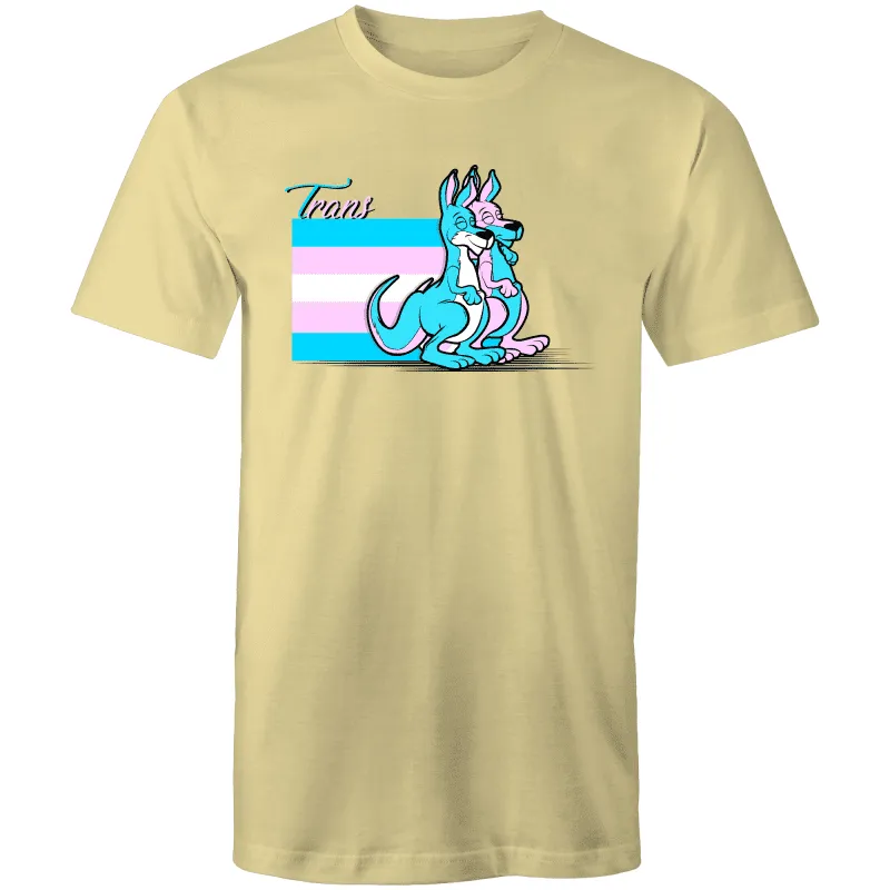 RainbowRoo Trans Kangaroo T-Shirt Unisex (T003)