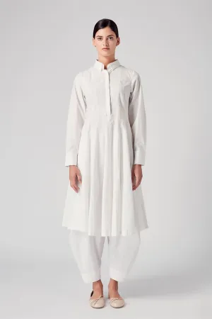 Rajesh Pratap Singh   I   Agasi panelled dress   White  4LB-33 W  Women classic collection