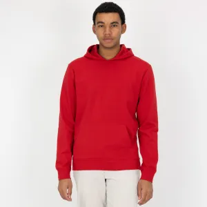 Retro Classic Pullover Hoodie - Red