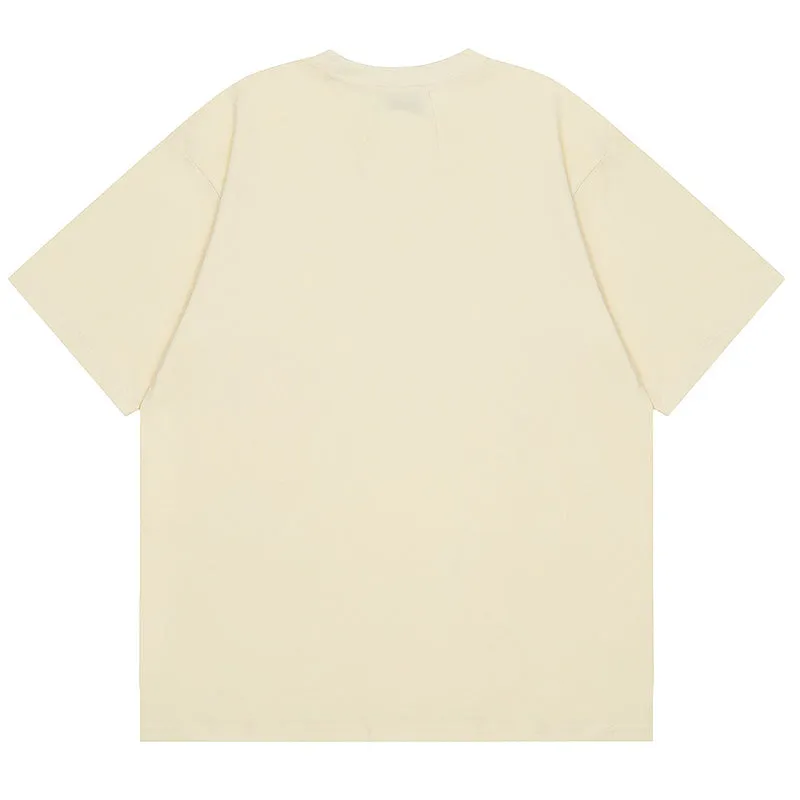 RHUDE Racing graphic print T-Shirts