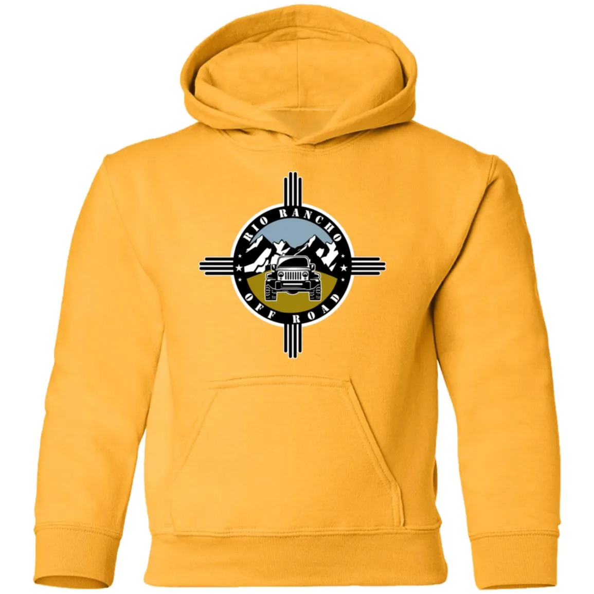Rio Rancho Off Road JK G185B Gildan Youth Pullover Hoodie