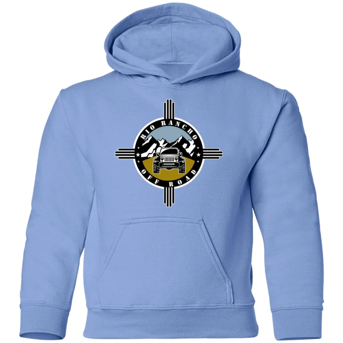 Rio Rancho Off Road JK G185B Gildan Youth Pullover Hoodie