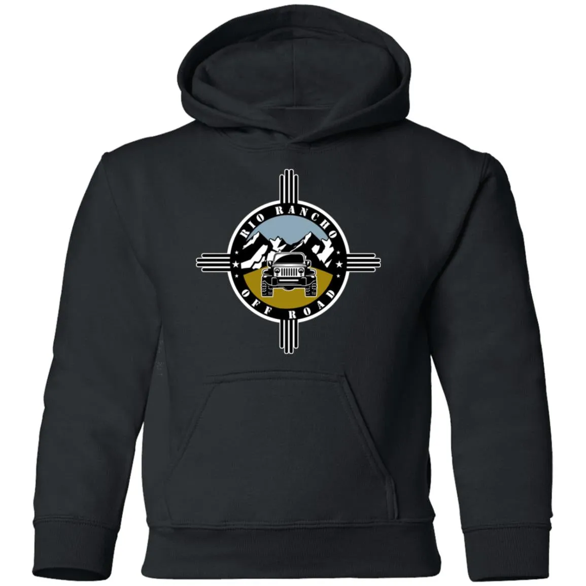Rio Rancho Off Road JK G185B Gildan Youth Pullover Hoodie