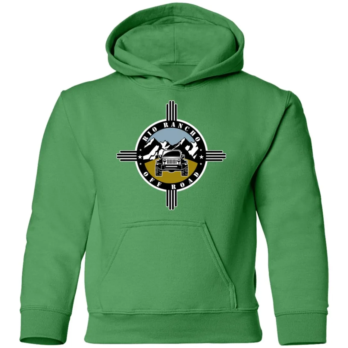 Rio Rancho Off Road JK G185B Gildan Youth Pullover Hoodie