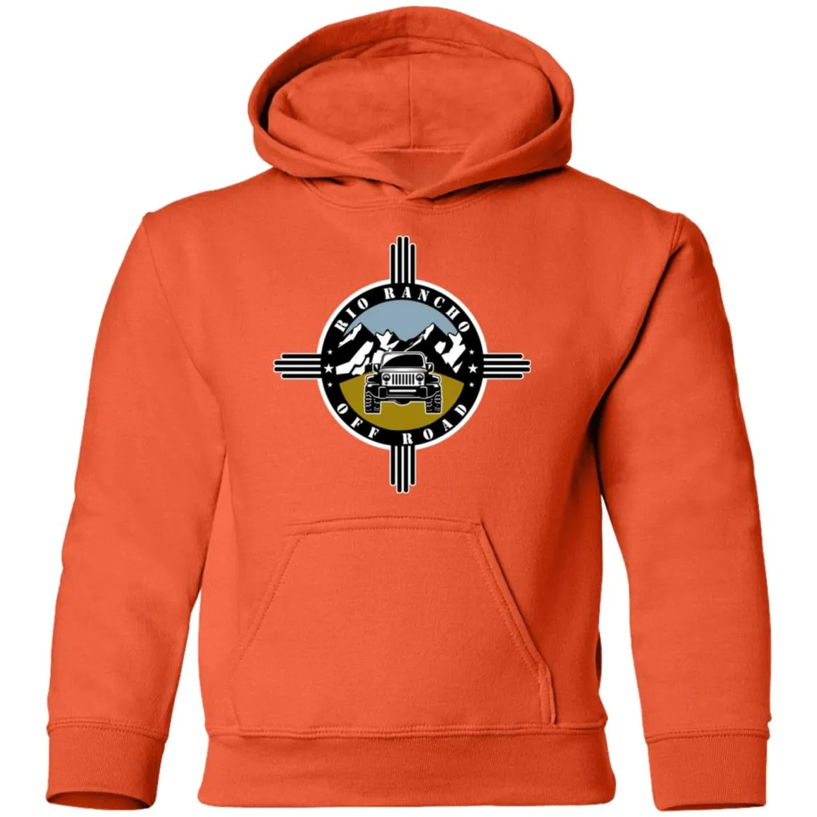 Rio Rancho Off Road JK G185B Gildan Youth Pullover Hoodie