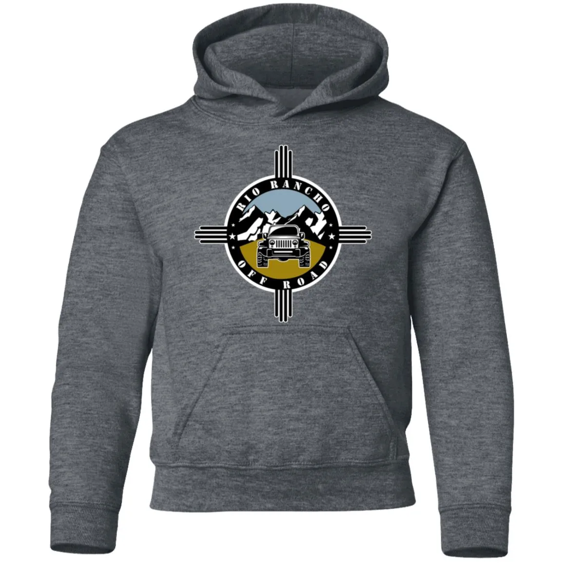 Rio Rancho Off Road JK G185B Gildan Youth Pullover Hoodie