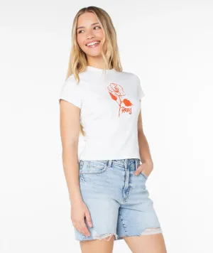 Roxy Women’s Sunny Days 90S Baby Tee