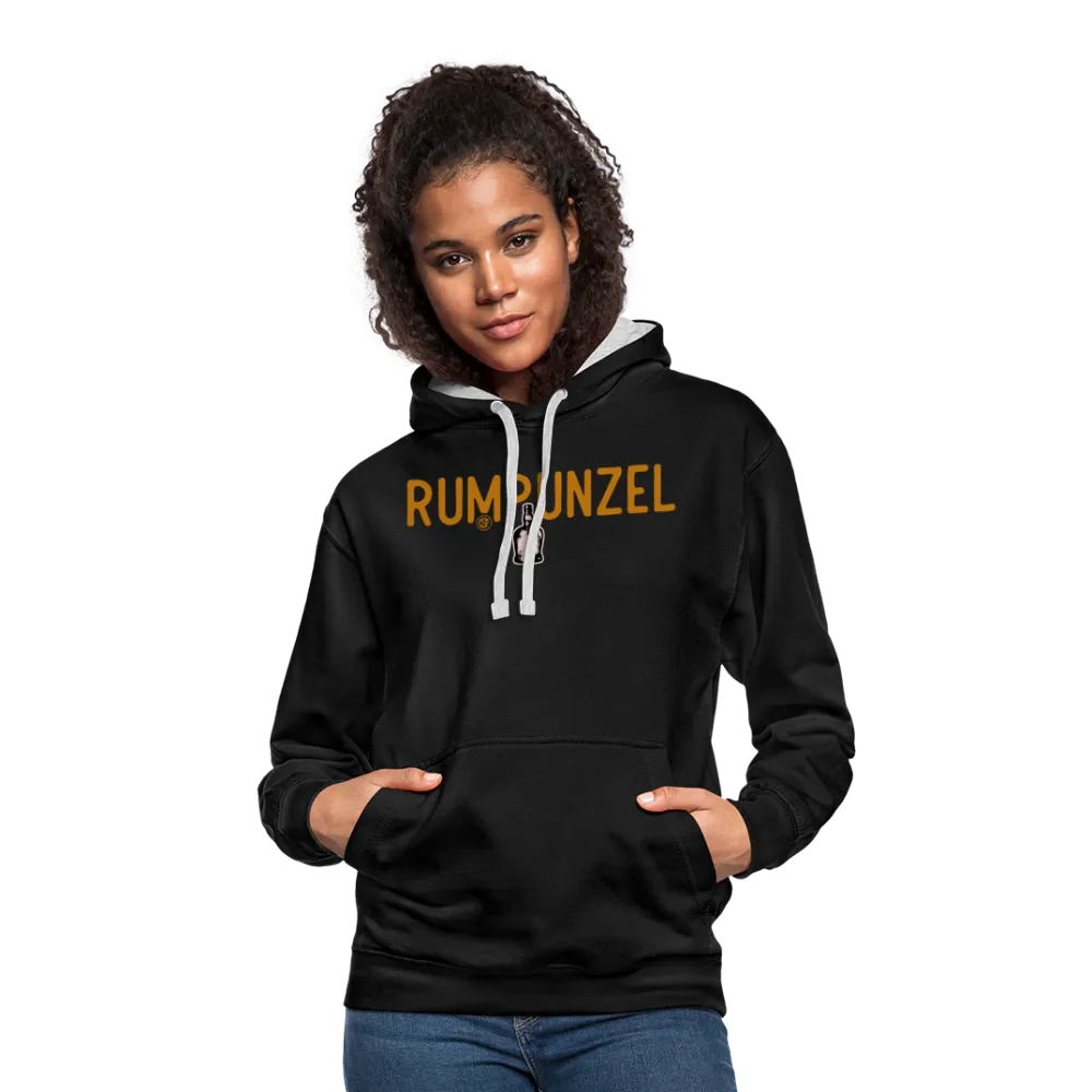 Rumpunzel - Kontrast-Hoodie