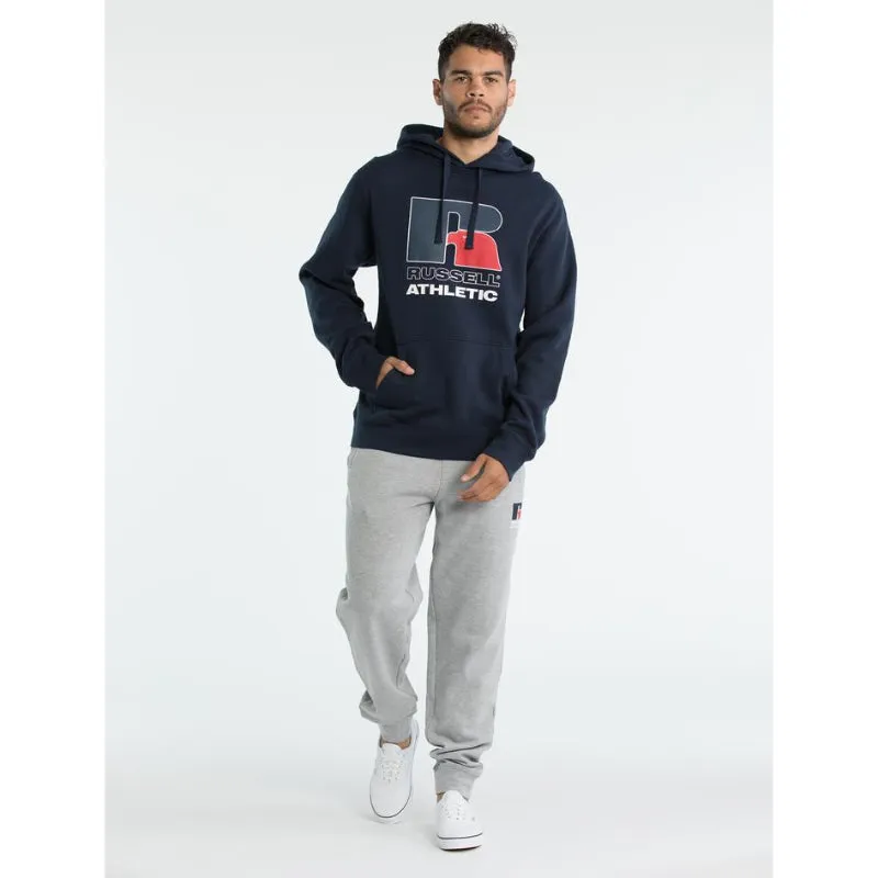 RUSSELL ATHLETIC MENS TEAM HOODIE NAVY