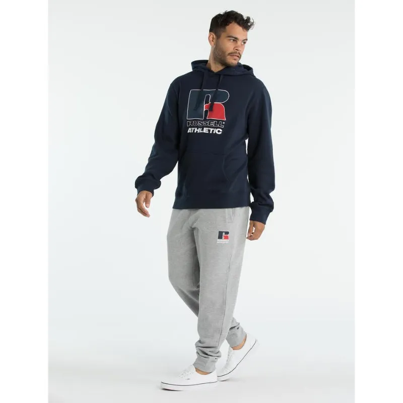 RUSSELL ATHLETIC MENS TEAM HOODIE NAVY