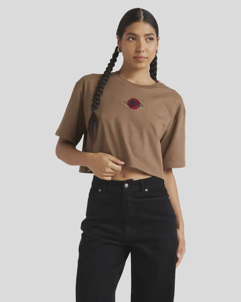 RVCA Jupiter Half Tee WOOD