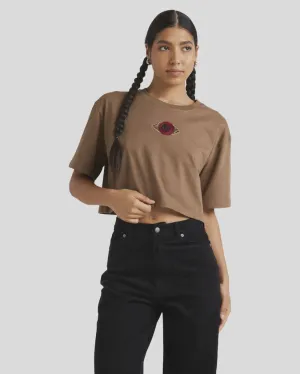 RVCA Jupiter Half Tee WOOD