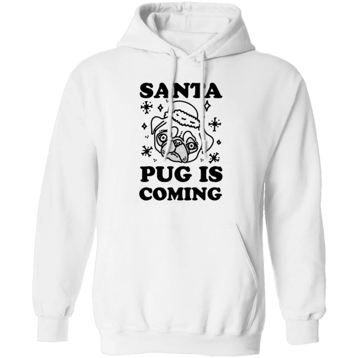 Santa Pug Is Coming T-Shirt