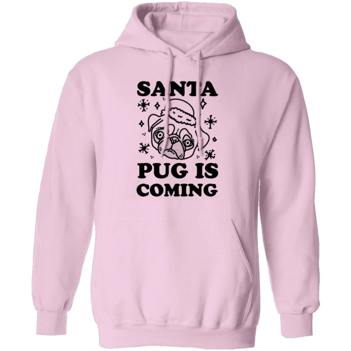 Santa Pug Is Coming T-Shirt