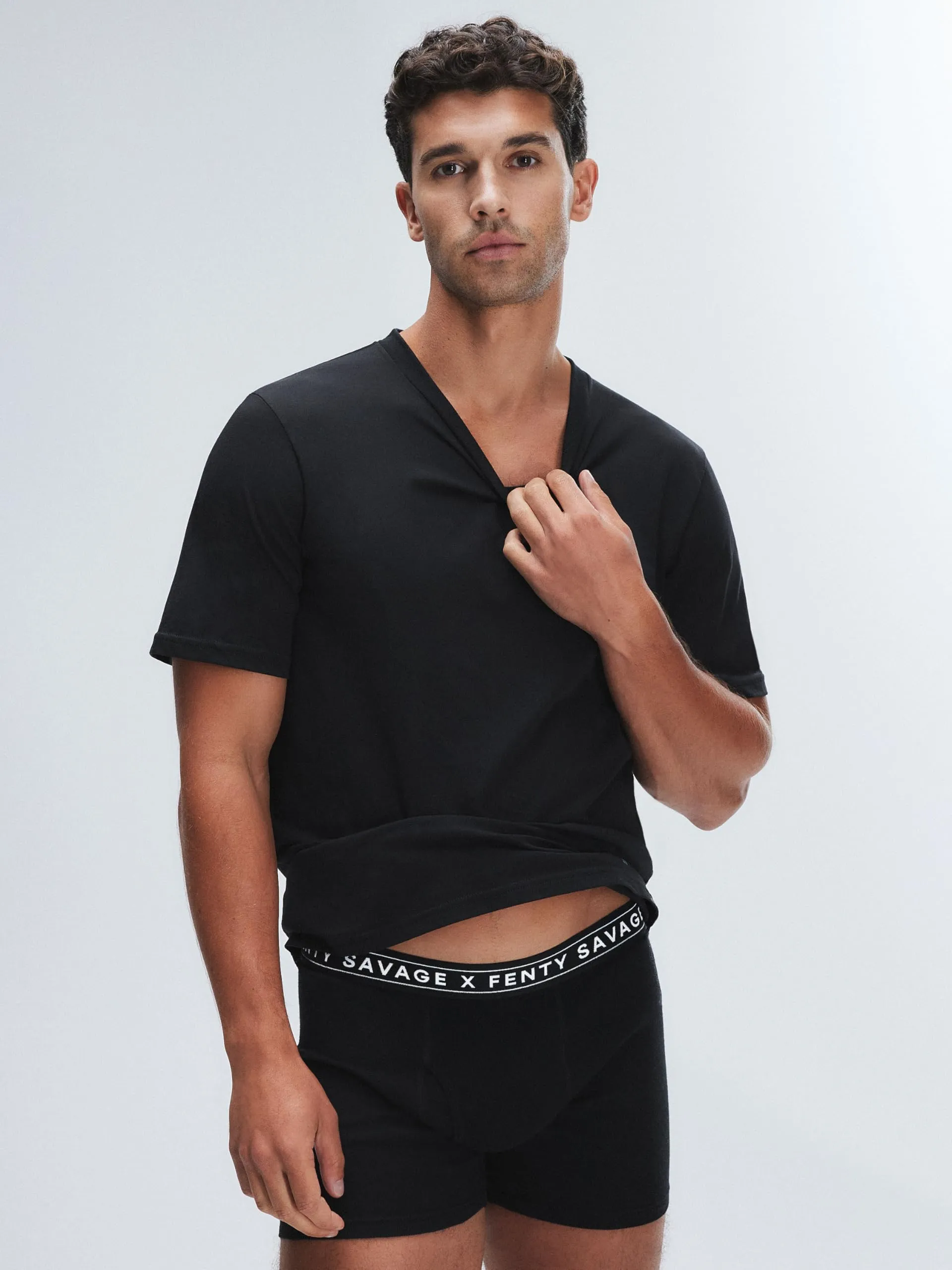Savage X Classics Crew Tee, 3-Pack of Crewneck T-Shirts